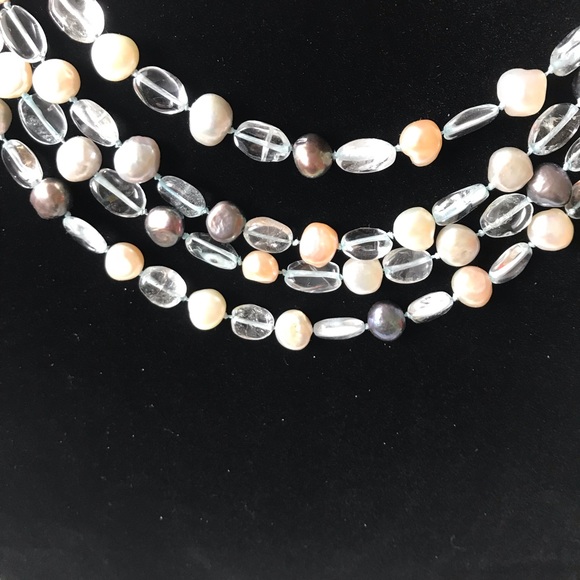 4 Strands Beaded Necklace - Picture 8 of 8